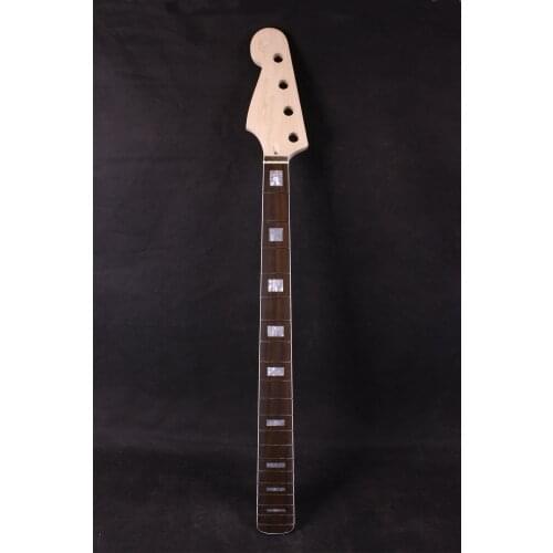New Guitar bass neck 20 fret 30 inch 4 string Maple rosewood fretboard Truss rod Guitar Neck Bolt On Left hand neck #B7
