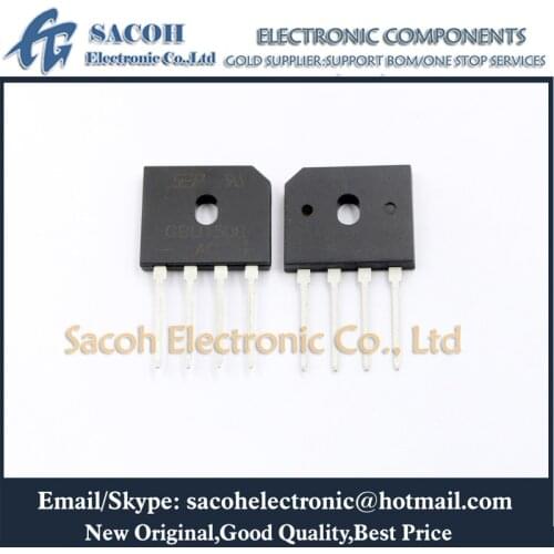 New 10PCS/Lot GBU1508 or GBU1510 GBU1509 GBU1507 GBU1506 GBU1505 GBU1504 GBU1503 GBU1502 GBU1501 GBJ15K DIP-4 Bridge Rectifier