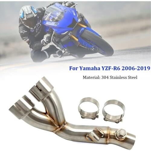 R6 2006-2019 Motorcycle Link Original Exhaust Muffler Pipe Silencer System For Yamaha R6 YZF R6 2006 2007 2008 2009 2010 11-2019