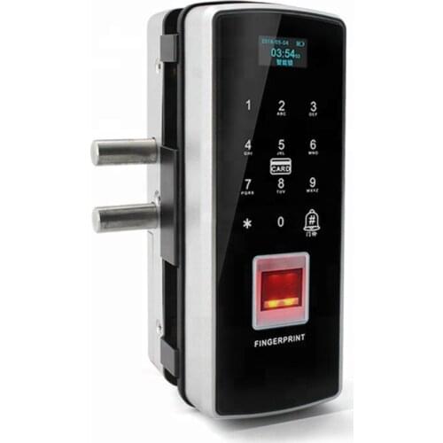 Glass door smart lock for Access and Attendance Control system RFID NCF Reader F3