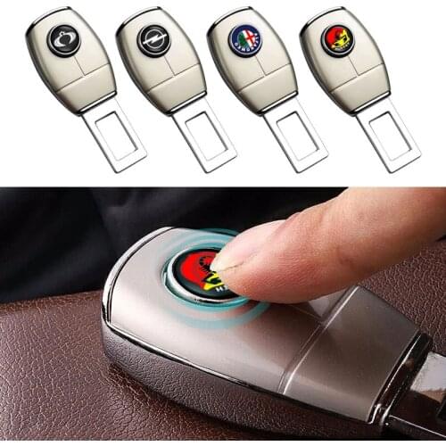 Car Safety Buckle Extender Silencer Extender Buckle Insert Plug for Volkswagen Polo Passat B5 B6 B7 T4 T5 Golf 4 5 6 Tiguan Gol
