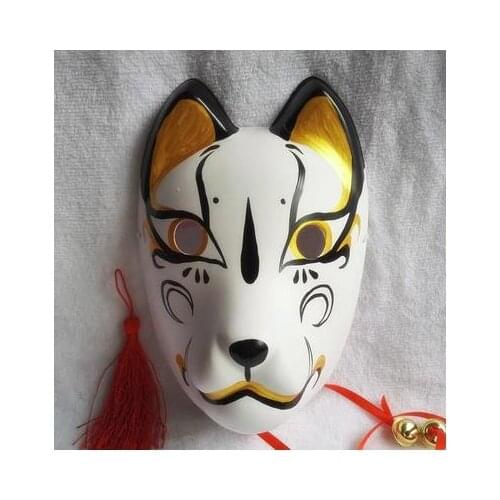 Japanese Anime Fox Cosplay Mask Hotarubi no Mori e Ginn Masks Halloween Christmas Party Masquerade Mask