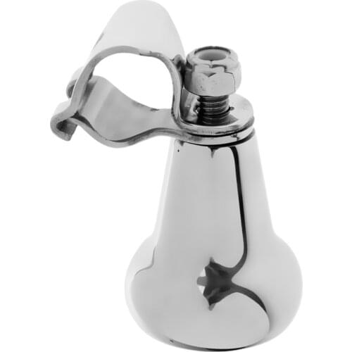 Mirror Polished 316 Stainless Steel Yacht Marine Sport Boat Steering Wheel Knob Maneuvering Knob Hardware with Black Cap