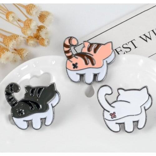 zheFanku Brooches With Cats For Clothes