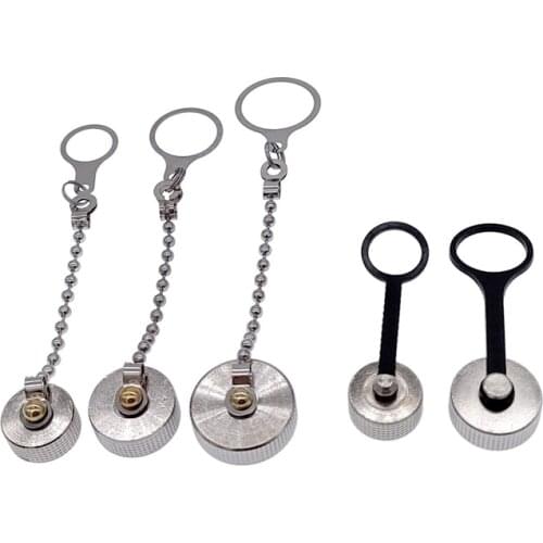 1PCS GX12 GX16 GX20 Aviation Connector Plug Cover Waterproof Dust Metal Cap Circular Connector Protective Sleeve New