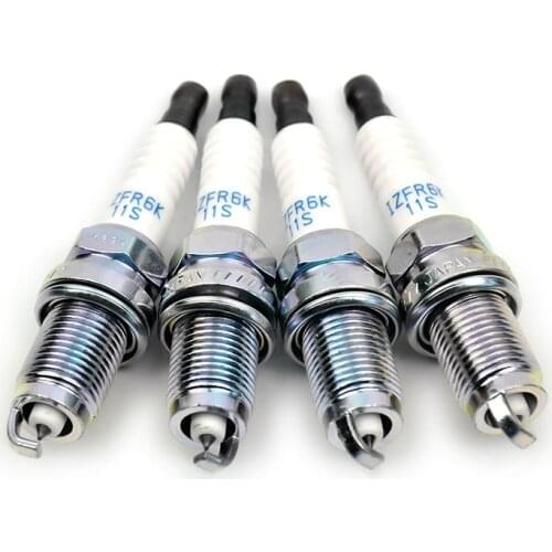 4PCS IZFR6K-11S 5266 9807B-561BW Iridium Spark Plug For Honda Civic 06-11 1.8L 9807B561BW IZFR6K11S IZFR6K 11S