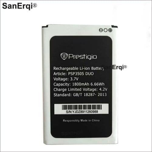 1800mAh PSP3505DUO Replacement Battery For Prestigio Wize D3 PSP3505 DUO PSP 3505 PSP3503 PSP3519