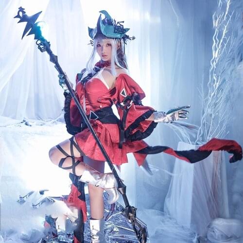 Game Arknights The Corrupting Heart Skadi Cosplay Costume Women Fancy Outfits Full set Halloween Carnival Uniforms Custom Made