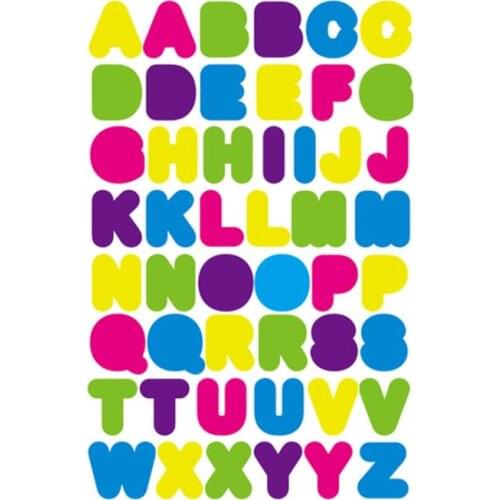 20 Pcs/lot Letter Of The Alphabet Stickers DIY Album Scrapbook Stationery Diary Stickers Kids Toy For Children Gifts