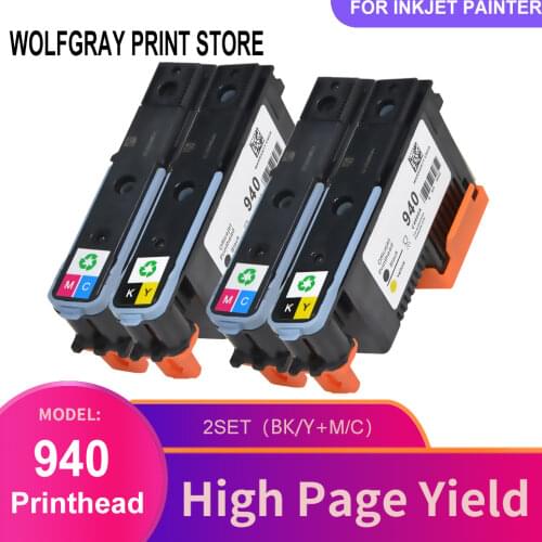 4PCS Compatible Printhead for HP 940 C4900A Print head for HP940 Pro 8000 A809a 8500A A910a A910g A910n A809n A811a 8500