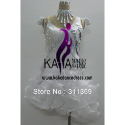 New Competition Latin dance dress,tango salsa samba dance dress,latin dance wear,KAKA-L130322