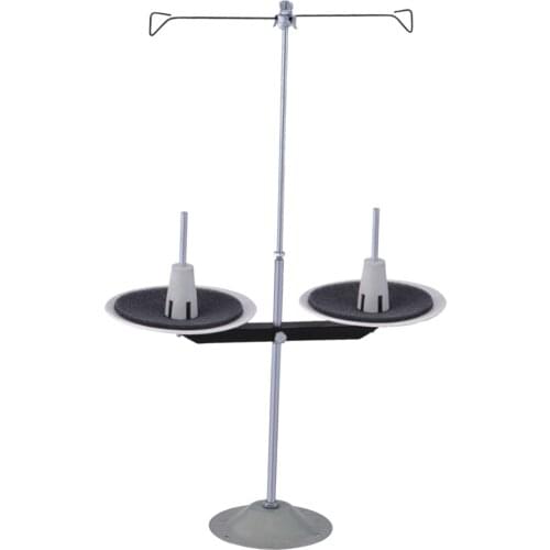 Light Weight Cone Thread Stand - 2-3 Spools Holder Rack for Domestic Embroidery and Sewing Machines DIY Needlepoint Crafts