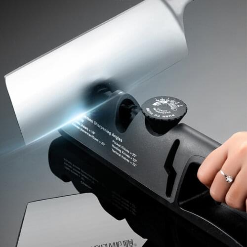 Knife Sharpener Angle Adjustable 4 Stages Scissors Sharpening stone Professional Kitchen Grinder knives Whetstone Sharpener Tool