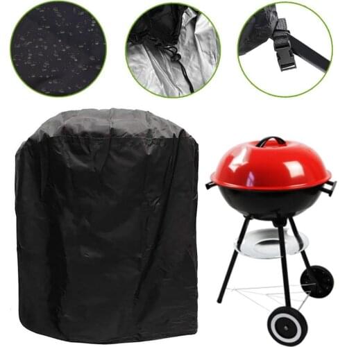 Heavy Waterproof BBQ Grill Barbeque Cover Outdoor Rain Grill Barbacoa Anti Dust Protector For Gas Charcoal Electric Barbe