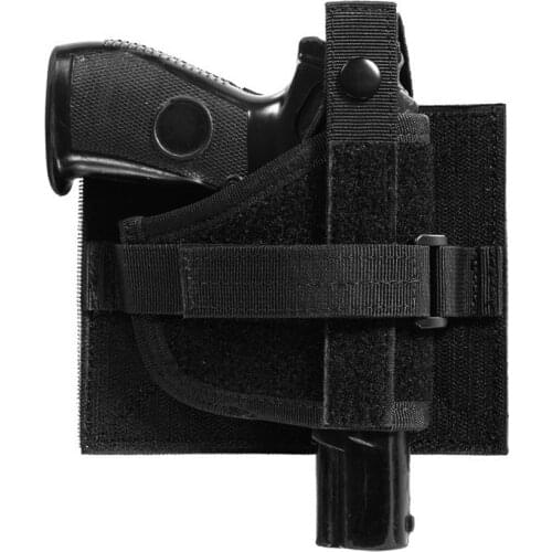 Universal Tactical Gun Holster Concealed Carry Pistol Holster with Loop Surface for Bag Backpack Vest Outdoor Handgun Holder