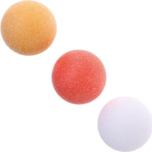1pc 36mm Roughened Surface Foosball Table Soccer Ball Baby Foot Fussball Plastic