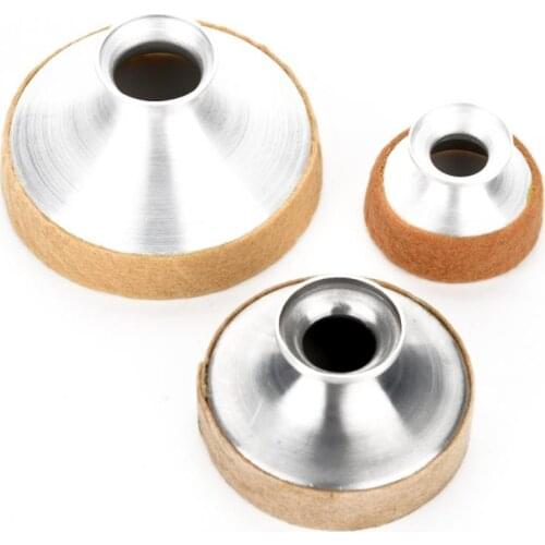 1PCS Lightweight Aluminum Alloy Sax Mute Saxophone Sound Dampener Practice Silencer for Alto/ Tenor/ Soprano Saxophone