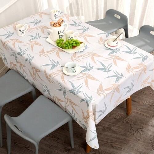 1pc Tablecloth Manteles Waterproof And Oil Proof Table Cloth For Kitchen Decorative Dining Table Cover Скатерть Водостойкая