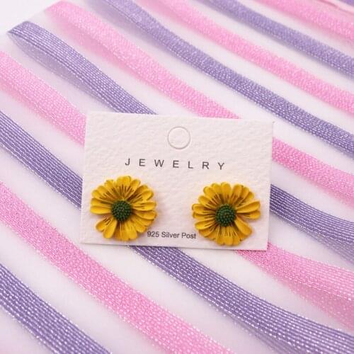100Pcs/lot 5x3.5cm Stud earring HangTag card Jewelry Display Packaging Cardboard Card Dangle Jewelry Gift Card Stock