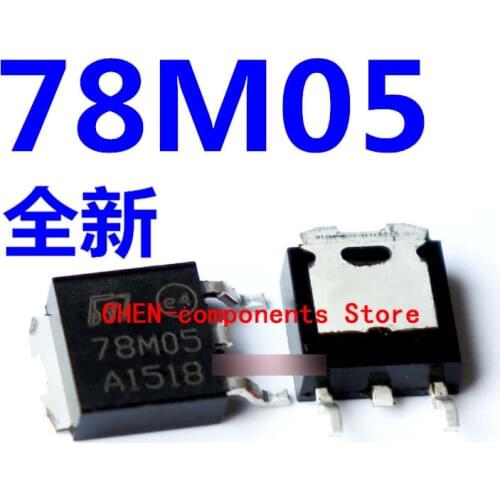 20pcs 78M05 SMD TO-252 L78M05CDT
