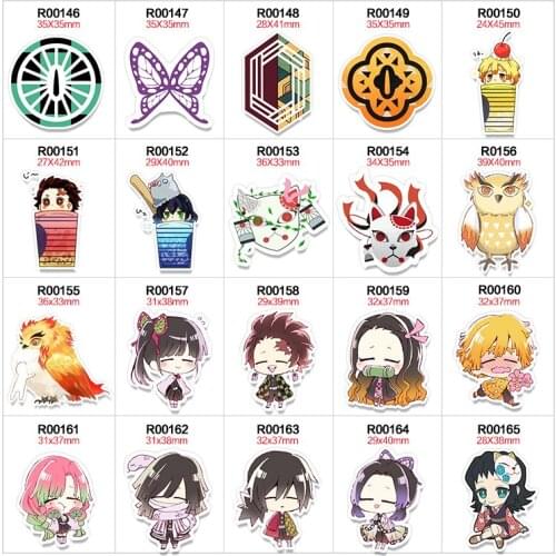 New 30 Pcs resins Japanese Cartoon flatback resin cabochon DIY