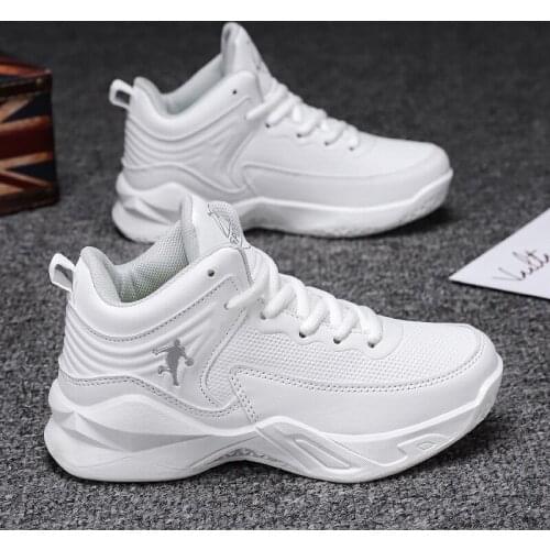 High Quality Boys Basketball Shoes Soft Top Thick Sole Non-slip Kids Sneakers Children Trainer Shoes Outdoor Boy Sport Basket
