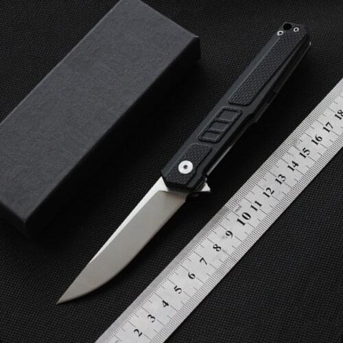 MIKER folding knife 9Cr18MoV blade G10 handle sharp outdoor camping hunting knife survival tool fishing Pocket Tactical EDC gift