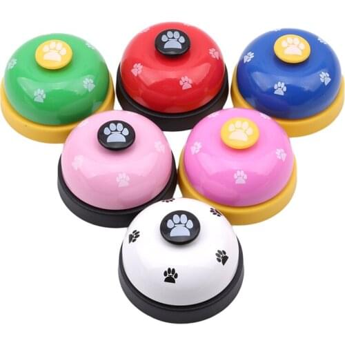 New Pet Call Bell Toy For Dog Interactive Pet Training Bell Toys Cat Kitten Puppy Food Feed Reminder Feeding