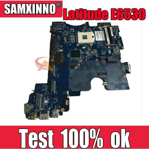 Original Laptop motherboard For DELL Latitude E6530 SLJ8A Mainboard CN-0W37NX 0W37NX QALA0 LA-7761P DDR3