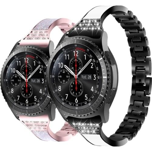 22mm watchband for samsung galaxy watch 46mm gear s3 frontier active 2 40 44mm huawei watch gt 2e amazfit gtr 47mm strap correa