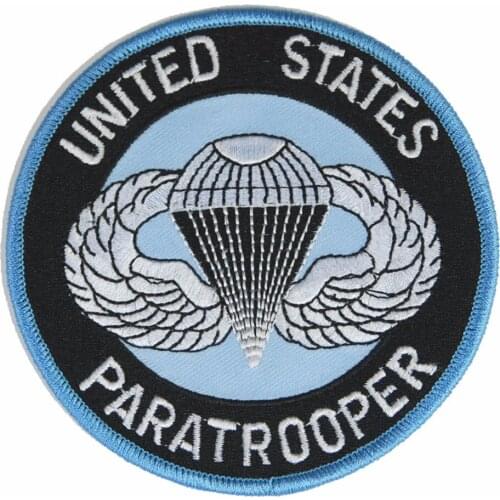 US H107 PARATROOPER ARM BADGE PATCH Military Store