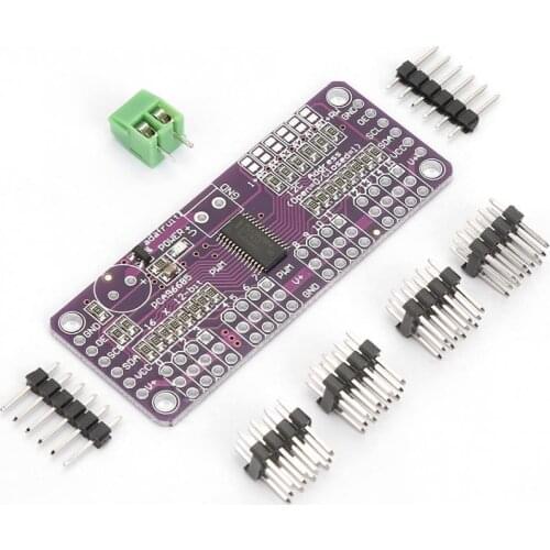 16 Channel 12-bit PWM/Servo Driver-I2C interface PCA9685 module for arduino or Raspberry pi shield module servo shield