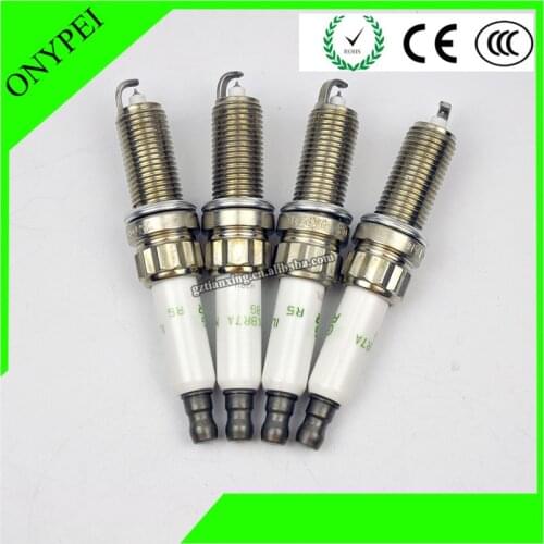 4 pcs ILZKBR7A-8G 5229 12120035531 0242135518 ZR7SI332S Iridium Spark Plug Fit Mini Cooper 2007-2009 1.6L ILZKBR7A8G