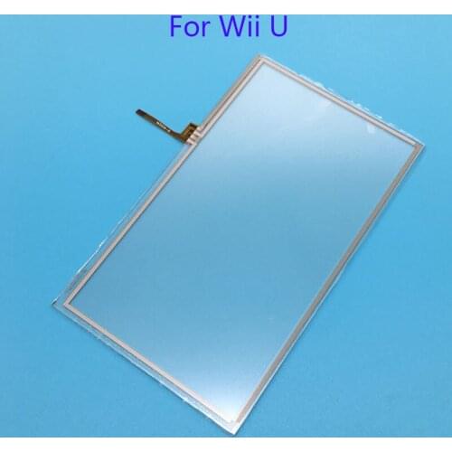 5PcsFor Wii U Touch Screen Digitizer Glass Panel Touch Screen For Nintendo WII U Gamepad WIIU controller