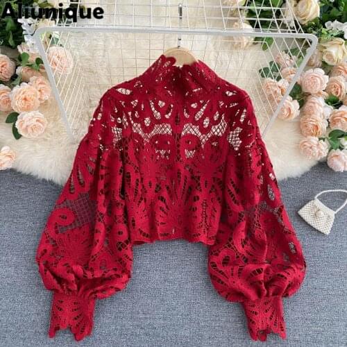 Aliunique Short Blouses