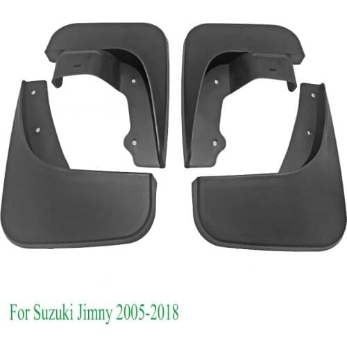 4 Pcs Auto Mud Flaps for Suzuki Jimny 2005-2017 Mudflaps Splash Guards Front Rear Mudguards Mud Flap Fender