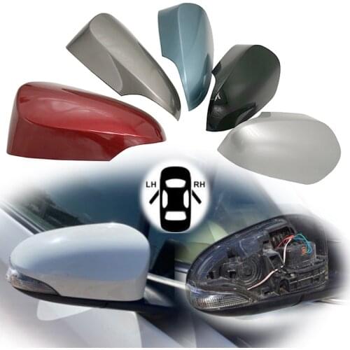 Car rearview mirror cover case shell For Toyota Yaris P13 Hybrid 2010-2014 car accessories