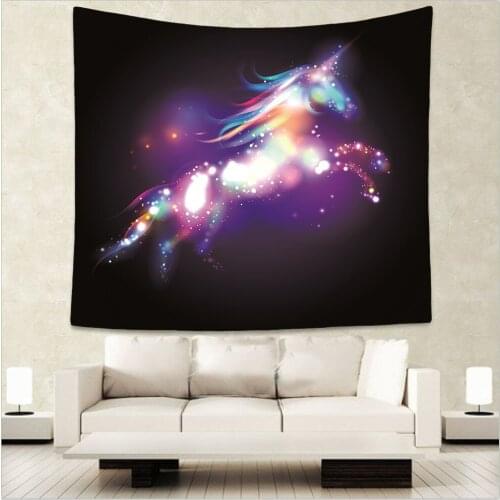 Kids room decorative galaxy planet Indian tapestry hippie mandala wall hanging Bohemian bedspread dorm decor wall carpet GA28