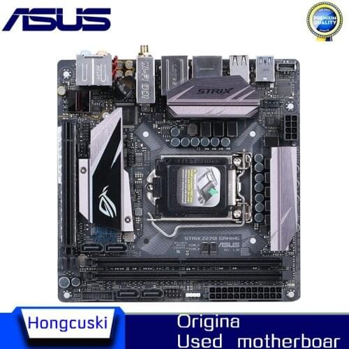 For ASUS ROG STRIX Z270I Gaming Original motherboard Socket LGA1151 DDR4 Z270 Desktop Motherboard
