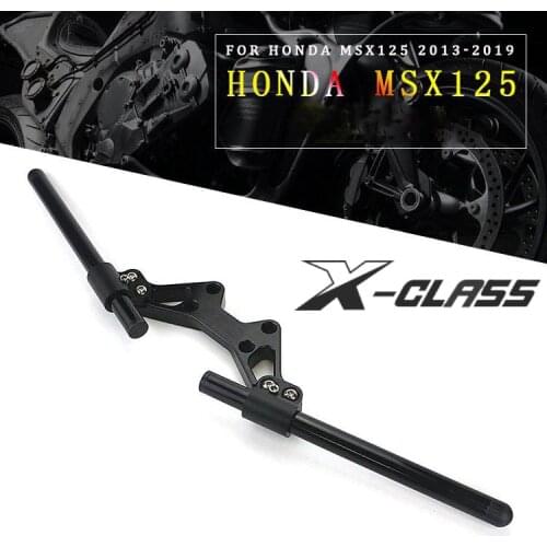 For Honda MSX125 2013 2014 2015 2016 2017 2018 2019 Motorcycle Handlebar Assembly Adjustable Faucet Lower Kit Clamp CNC Aluminum