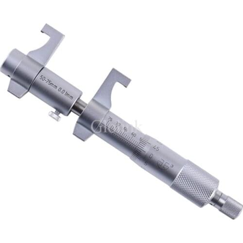 50-75mm Accuracy 0.01mm Inside Screw Gauge Metric Internal Micrometers Carbide Measuring Tools