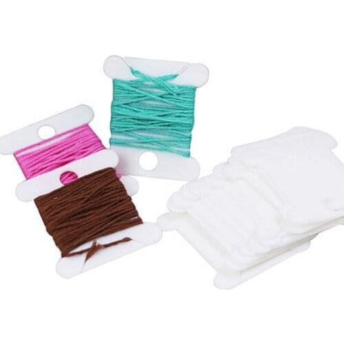 Bobbin Winder Sewing Accessories Embroidery Floss Craft Thread Bobbin Cross Stitch Storage Holder Sewing Thread Board Card Craft