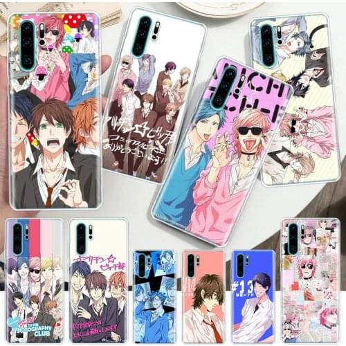 CUTEWANAN anime Yarichin bitch Club Soft Phone Case For Huawei Honor 10 9 20 Lite Y5 Y6 Y7 Y9 8A 8X 8S 7A 7X 9X 10i 20i Pro Cove