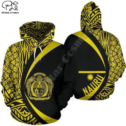 NewFashion Nauru Micronesia Island Country Flag Tribal Culture Retro Pullover 3DPrint Men/Women Autumn Colorful Funny Hoodies 28