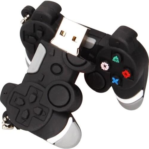 New memoria usb flash drive 32GB pendrive 128GB 64GB cartoon gamepad pen drive 16GB 8GB 4GB flash usb 2.0 cle usb stick key gift