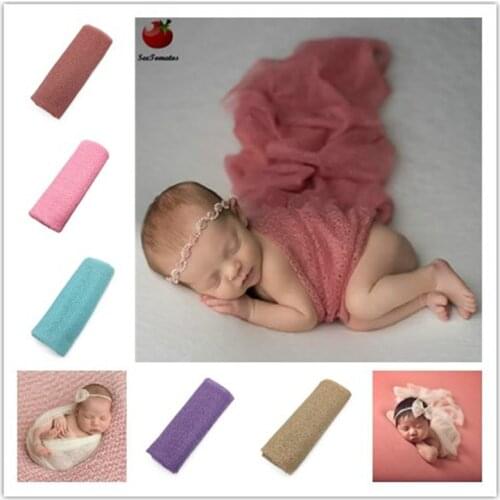 Newborn Photography Wrap Mohair Knit Wrap Newborn-photography-props Blanket Wraps Baby Newborn Wrap