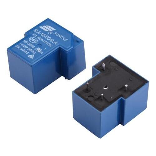 2pcs/lot Power Relay SLA-05VDC-SL-A SLA-12VDC-SL-A SLA-24VDC-SL-A 5V 12V 24V 4Pin Dip PCB Relay 30A 250VAC Original Resistor