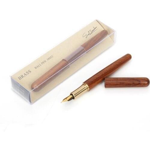 ERAL travelers solid wood pen. Carpenters works. Cassia siamea. Ebony. Balsam. Hand grinding Craft Pen. Its a gift and a stat