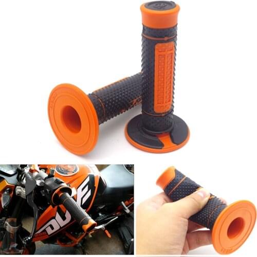 22mm Rubber Motorcycle Handlebar Grips Pitbike Handle bar FOR KTM 200EXC 300EXC 400EXC 450EXC 500EXC 530EXC