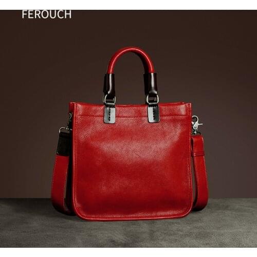 2020 Handbag for Women Red Belt Shoulder Bags Zipper Work Casual Leisure Shopping Bag Traveling Fashion Grils Twin Bags 8710
